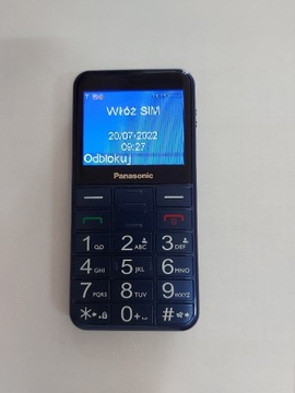 Telefon PANASONIC KX-TU155 Niebieski 