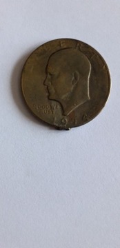 Moneta 1 dolar $ 1974