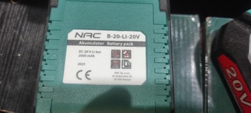 Baterie NAC B-20 Li-20V