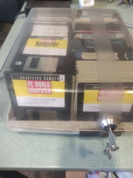 120 dyskietek 3,5 cala,pudełko Amiga IBM Atari