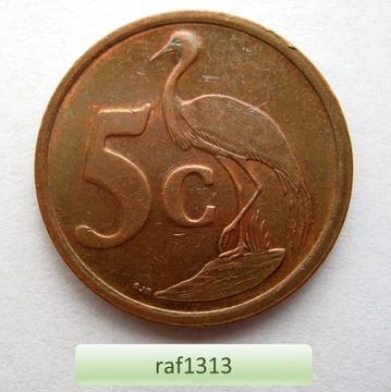 RPA - 2003 - 5 centów