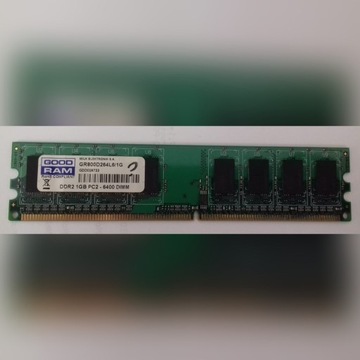 PAMIĘĆ PC2 - 6400 DIMM GOOD RAM DDR2 1GB