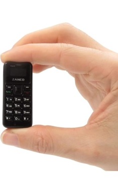 Telefon czarny Zanco Tiny T1. Cena 400 zł