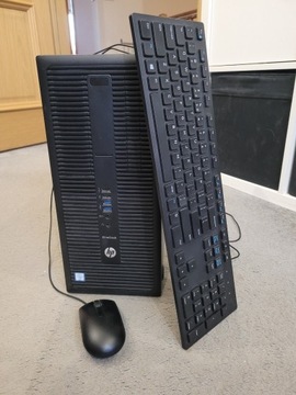 Komputer HP EliteDesk 800 G2 do pracy i pogrania.