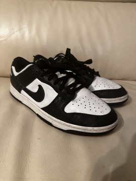 buty Nike Dunk Panda biało czarne 43 27.5 cm drop