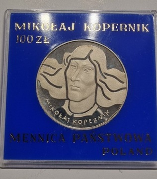 100zł 1974 Mikołaj Kopernik nr1