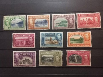 Trinidad i Tobago 1938 Jerzy VI znaczki pocztowe 