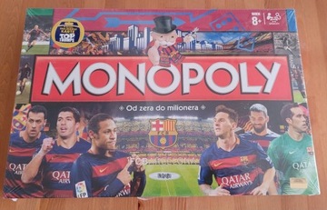 Monopoly edycja FC Barcelona jezyk PL