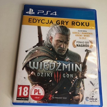 Wiedzmin 3 Dziki Gon Edycja Gry Roku PS4