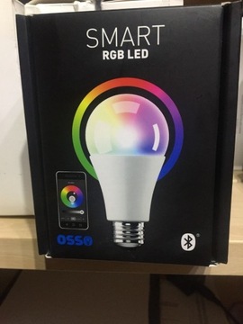 Żarówka Smart RGB LED 7W sterowana Android IOS BT 