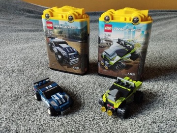 LEGO Racers 8192 i 8194 Ścigacz i Mocarz 2 auta