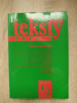 Teksty drugie Powrót psychoanalizy 1/2 1998