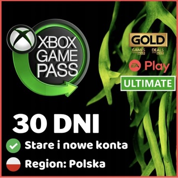 XBOX GAME PASS ULTIMATE 30DNI KAŻDE KONTA BEZ VPN