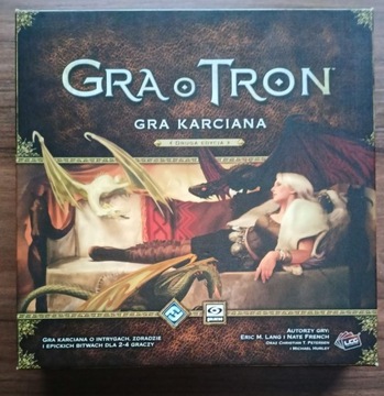 GRA O TRON - LCG - PODSTAWKA - NOWA - UNIKAT !