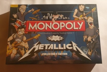 Nowa w folii Monopoly Metallica Collector's Edition (made in USA) 