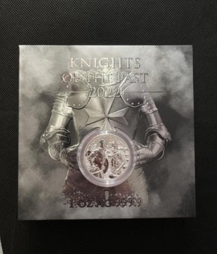 5 euro Knights of the Past 2022 1 uncja srebra