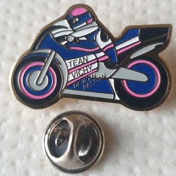 Przypinka,  pin motocykl