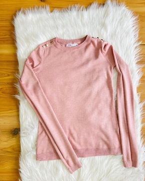 Damski różowy sweter Sinsay XS