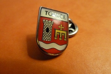 Tomice Pow. Wadowice Herb pin przypinka 