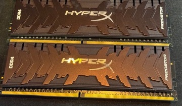 RAM 16GB 8x8 HyperX Gaming DDR4