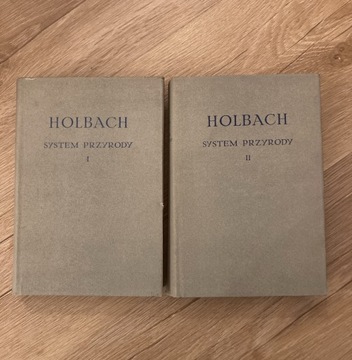 Holbach, System przyrody - 2 tomy