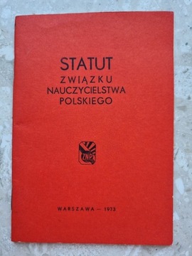 STATUT ZWIĄZKU NAUCZYCIELSTWA POLSKIEGO, 1973