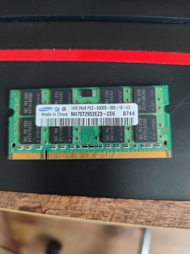 Pamięć Samsung DDR2 1GB 2Rx8 PC2 -5300S-55-12-E3
