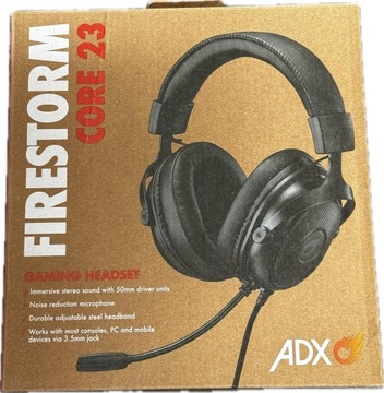 Słuchawki gaming ADX Firestorm Core 23 