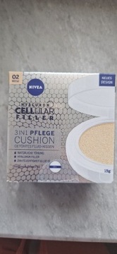 NIVEA Cellular 3w1 Cushion Krem-Podkład Naturalny 