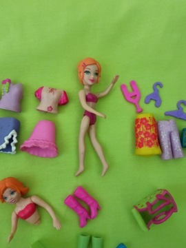 laleczka Polly Mattel z licznymi akcesoriami