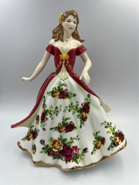 Royal Albert old country roses RA11 , figurka roku