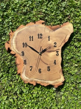 Zegar ścienny drewniany 