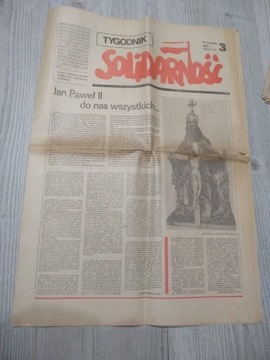 Tygodnik Solidarność nr 3 - 17 kwietnia 1981 r.