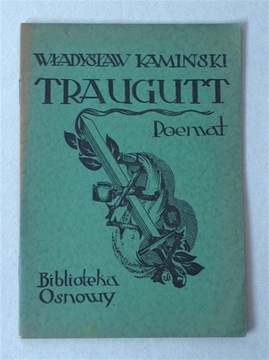 TRAUGUTT - POEMAT - W. KAMIŃSKI - ŁÓDŹ - AWANGARDA