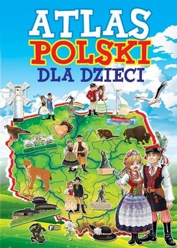 Atlas polski dla dzieci ~ NOWY