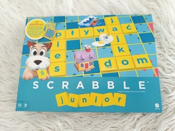 Mattel Scrabble Junior gra planszowa 