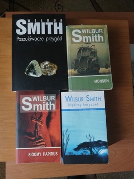 Zestaw książek Wilbur'a Smith'a