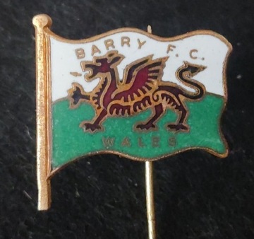 Barry FC (Walia) - stara emalia duża 