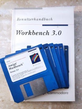 Workbench 3.0 Dyskietki + Podręcznik 