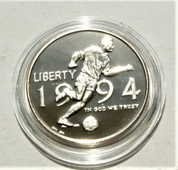 1/2 dolar 1994 P Mistrzostwa w Piłce Nożnej Stan!!