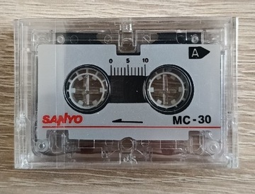 Nowa folia mikrokaseta Sanyo MC-30 do dyktafonu