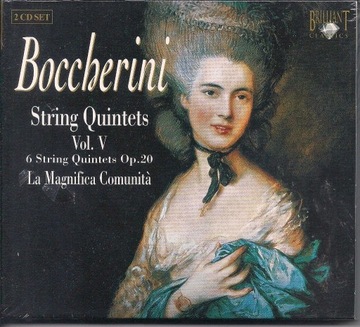 Boccherini - String Quintets Vol. V, Op. 20