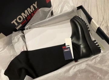 Tommy Jeans BOOT - Muszkieterki w rozmiarze 39