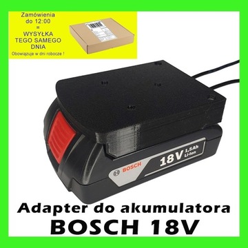 Adapter do akumulatora baterii BOSCH 18V