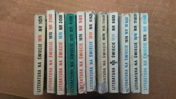 Literatura na świecie 1976 11 numerów