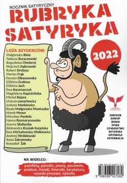 RUBRYKA SATYRYKA 2022. ROCZNIK SATYRYCZNY