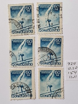 (1866) fi 724 6 znaczków , możliwość odmian