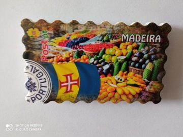 Portugalia/Madera - magnes na lodówkę 