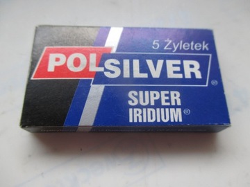 Żyletki Iridium Super opakowanie 5 szt Nowe 