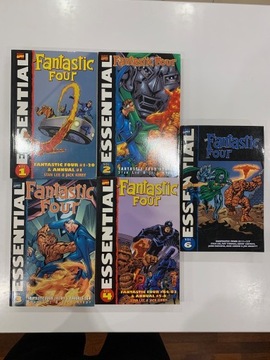Fantastic Four Vol: 1,2,3,4,6 (Marvel Comics)
